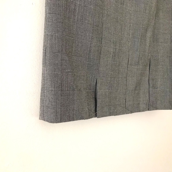 H&M GREY PENCIL SKIRT SIZE 4 - Picture 4 of 7